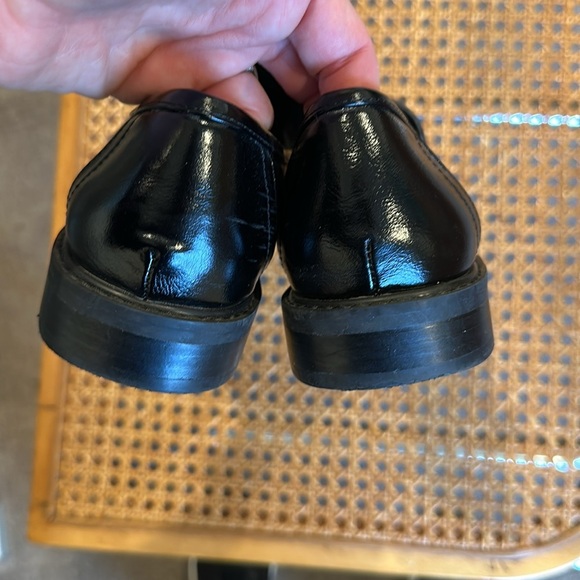 DV by Dolce Vita crocodile embossed black loafers - size 8.5 - Picture 5 of 11